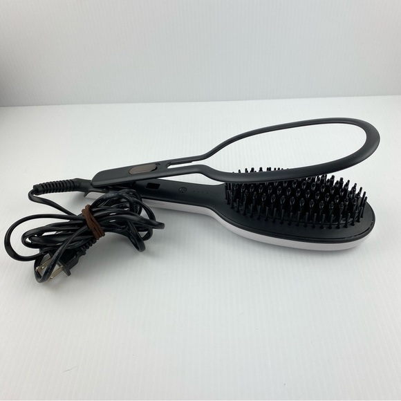 InStyler Glossie Ceramic Styling Brush Straightener with Precision Press - Picture 1 of 9
